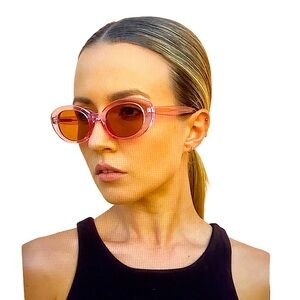 Reality Eyewear Julia Pink Sunglasses New